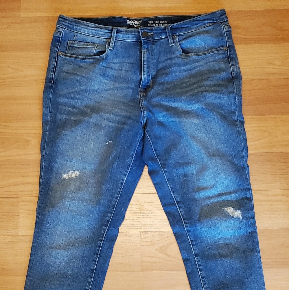 Massimo high rise skinny jeans 14R / 32